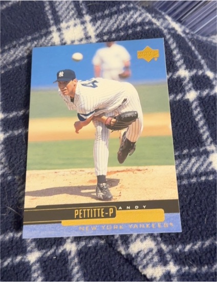 2000 Upper Deck #445 Andy Pettitte — front