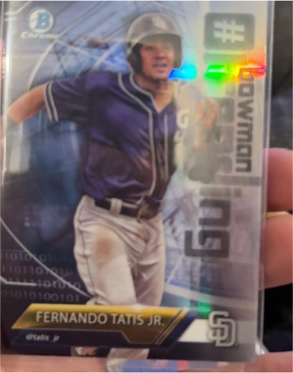 2018 Bowman Chrome #Trending #-FT Fernando Tatis Jr. — front