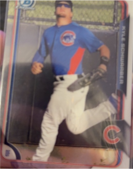 2015 Bowman Chrome Prospects #BCP58 Kyle Schwarber — front