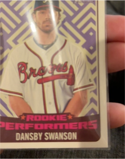 2017 Topps Heritage #RP-DS Dansby Swanson Rookie Performers — front