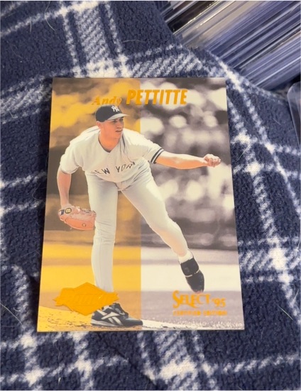 1995 Select Certified #96 Andy Pettitte — front