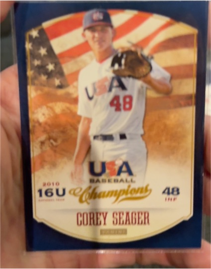 2013 Panini USA Baseball Champions #93 Corey Seager — front