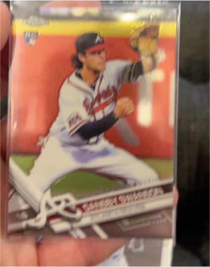 2017 Topps Chrome Update #HMT75 Dansby Swanson — front