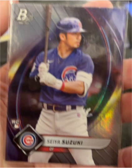 2022 Bowman Platinum #75 Seiya Suzuki — front