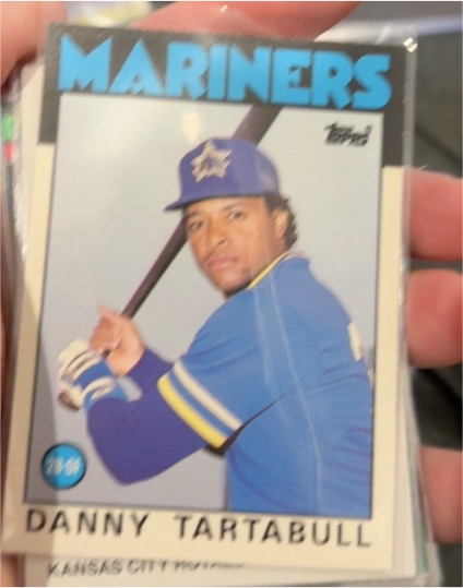 1986 Topps Traded #108T Danny Tartabull — front
