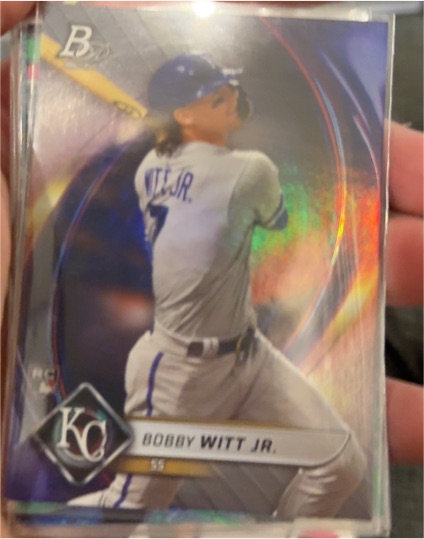 2022 Bowman Platinum #51 Bobby Witt Jr. — front
