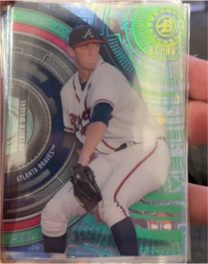 2017 Bowman High Tek #BHT-PW Patrick Weigel — front