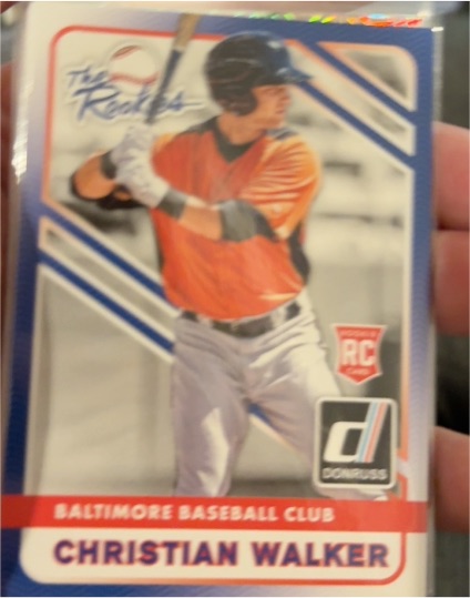 2015 Donruss The Rookies #13 Christian Walker — front