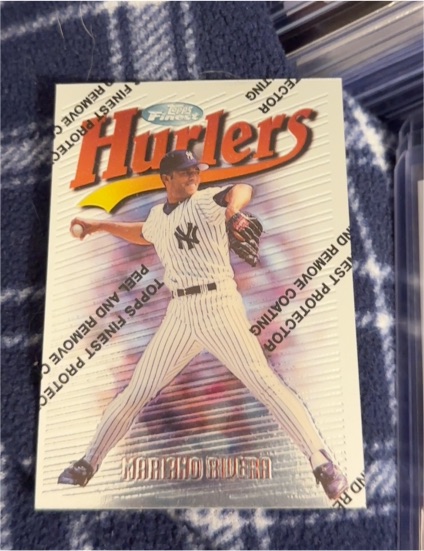 1997 Topps Finest Hurlers #44 Mariano Rivera — front