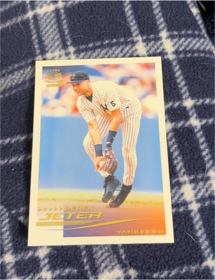 2000 Pacific Crown Collection #189 Derek Jeter — front