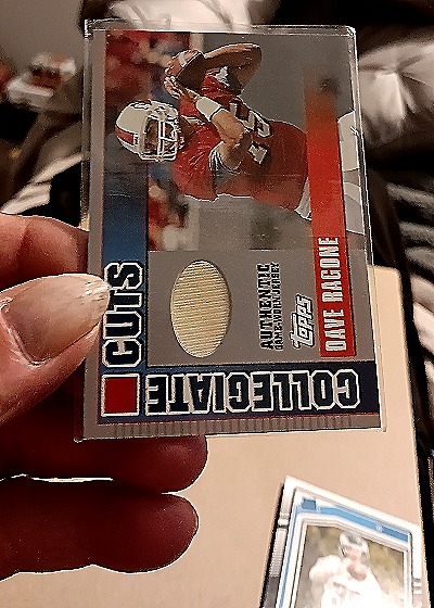 2003 Topps Draft Picks and Prospects Collegiate Cuts #CC-DR Dave Ragone — front