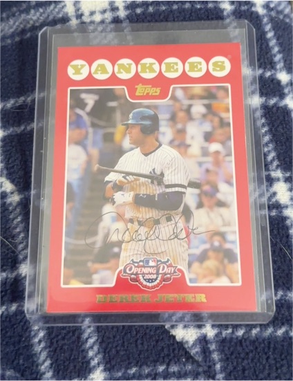 2008 Topps Opening Day #105 Derek Jeter — front