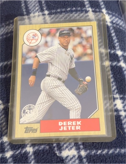 2022 Topps Update #87TBU-33 Derek Jeter — front