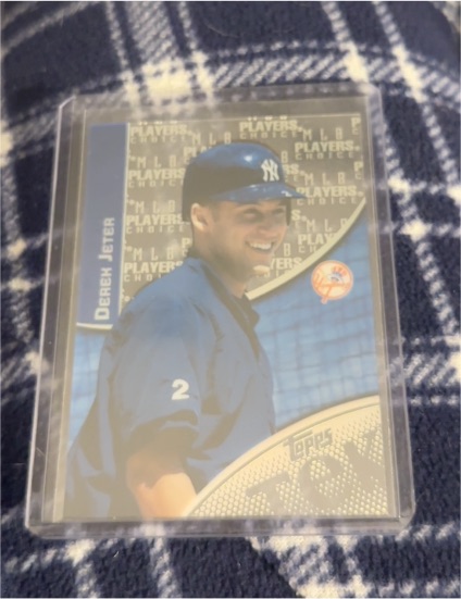2000 Topps Tek #32-1 Derek Jeter — front
