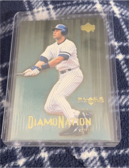 2000 Upper Deck Black Diamond Rookie Edition #D2 Derek Jeter Diamonation — front