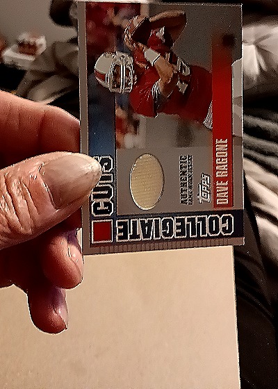 2003 Topps Draft Picks & Prospects Collegiate Cuts #CC-DR Dante Ragone — front