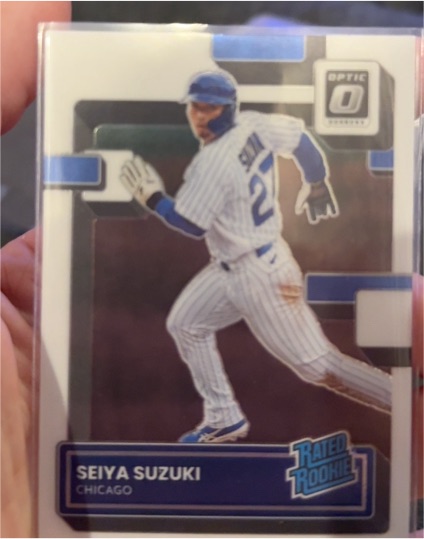 2022 Panini Donruss Optic #99 Seiya Suzuki — front