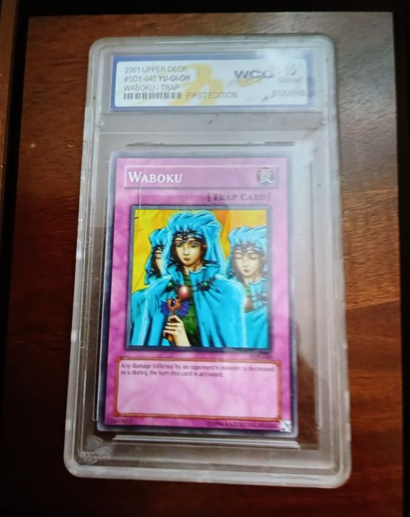 2001 Upper Deck Yu-Gi-Oh! SDY-040 Waboku — front