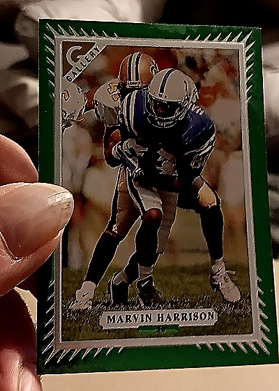 1997 Topps Gallery #65 Marvin Harrison — front