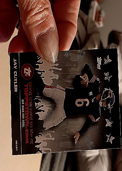 2009 Topps ToppsTown #TTT16 Jay Cutler — front