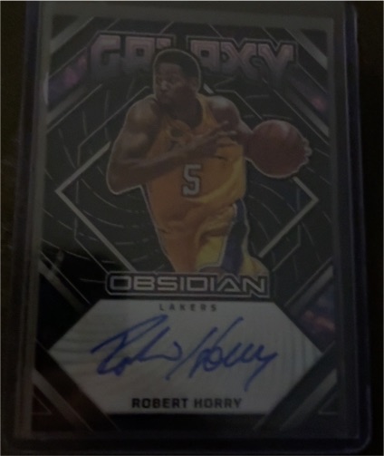 2022-23 Panini Obsidian Galaxy #12 Robert Horry — front