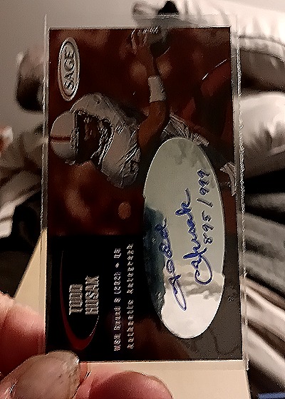 2000 SAGE #121 Todd Husak Rookie Auto — front