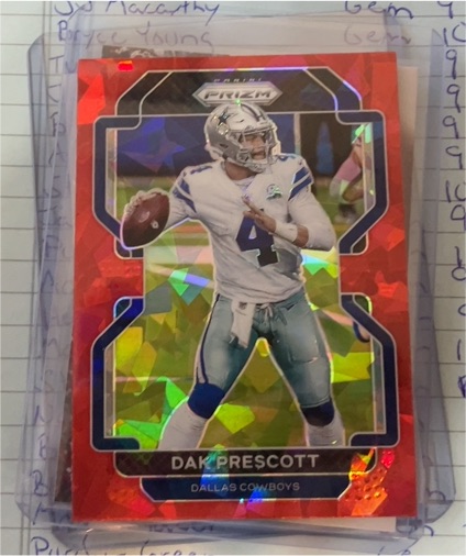 2021 Panini Prizm #242 Dak Prescott — front