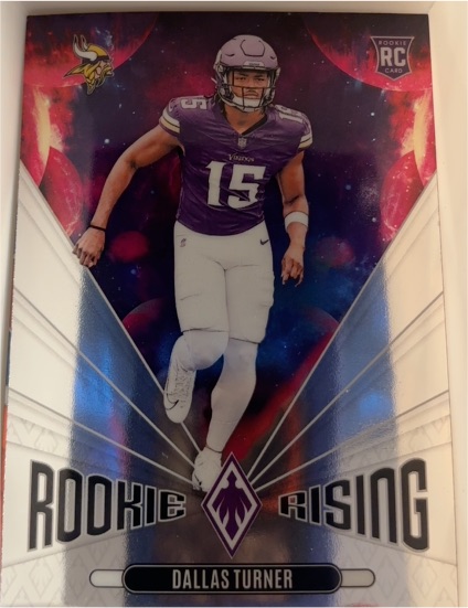2024 Panini Phoenix #RR-DTR Dallas Turner Rookie Rising — front