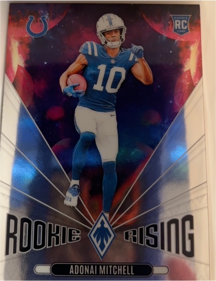 2024 Panini Phoenix #RR-AML Adonai Mitchell Rookie Rising — front