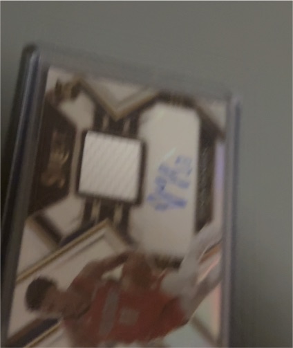 2021 Panini Mosaic Ja Morant Rookie Patch Autograph — front