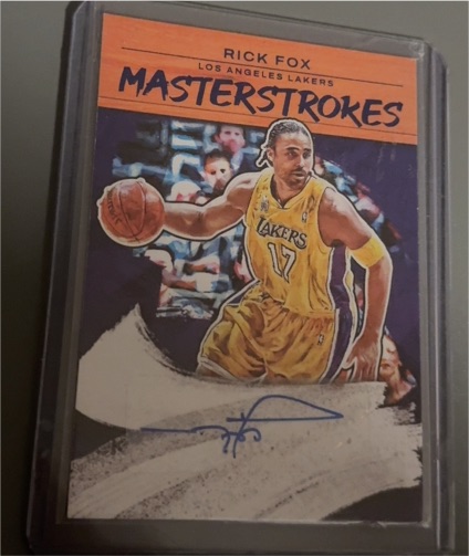 2022-23 Panini Court Kings Masterstrokes #31 Rick Fox — front
