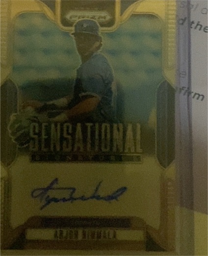 2025 Panini Prizm #SS-AN Arjun Nimmala — front