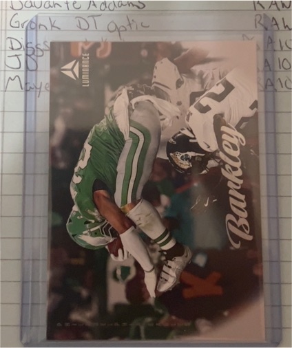 2025 Panini Luminance #81 Saquon Barkley — front