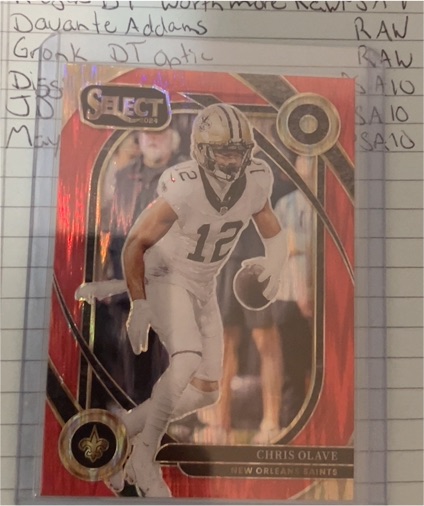 2024 Panini Select #237 Chris Olave — front