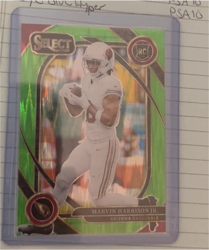 2024 Panini Select #219 Marvin Harrison Jr. — front