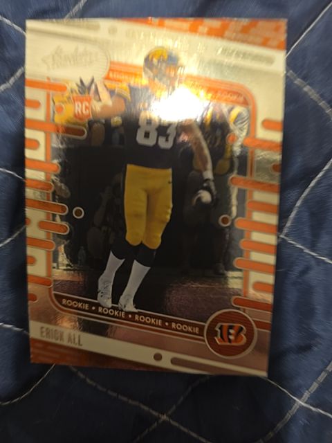 2024 Panini Absolute #182 Erick All Rookie RC Cincinnati Bengals — front