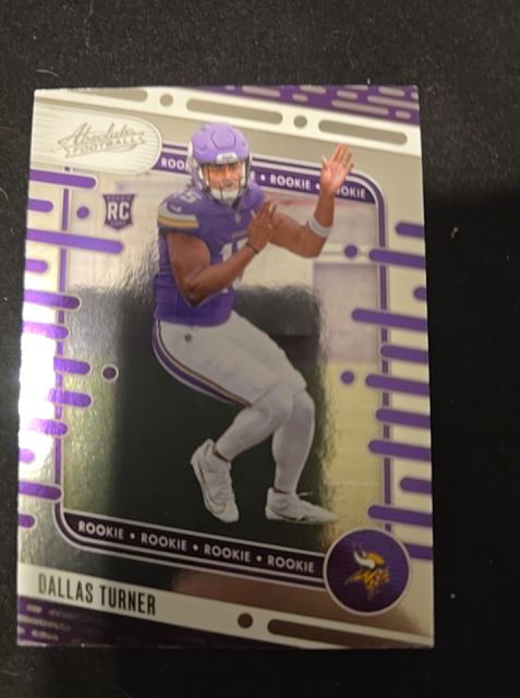 2024 Panini Absolute #117 Dallas Turner — front