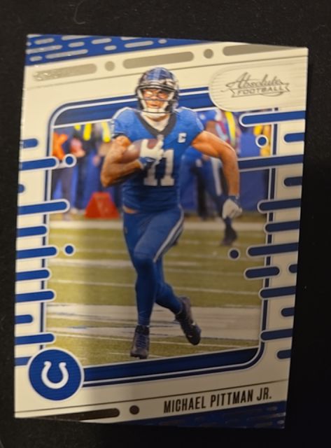 2024 Panini Absolute #45 Michael Pittman Jr. — front