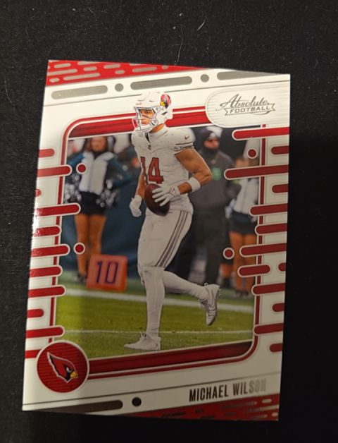 2024 Panini Absolute #3 Michael Wilson — front