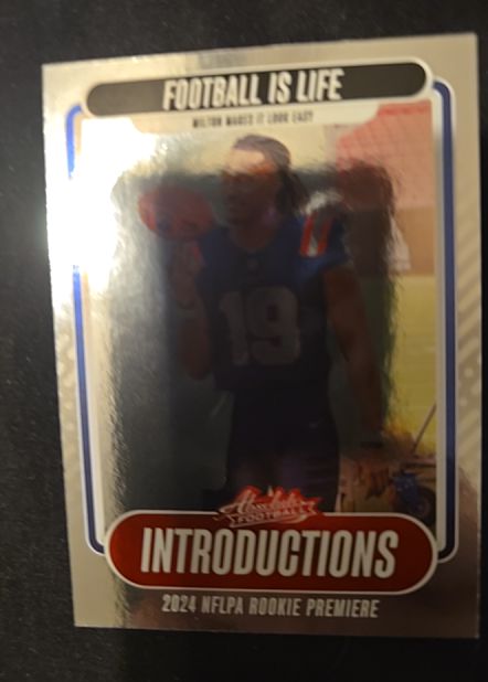 2024 Panini Absolute Introductions #I-JMN Joe Milton III — front