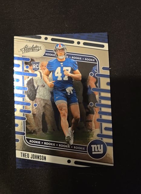 2024 Panini Absolute #179 Theo Johnson — front