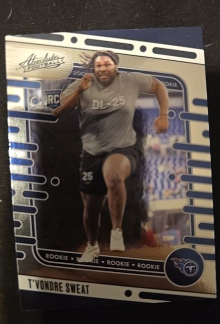 2024 Panini Absolute Football #138 T'Vondre Sweat — front