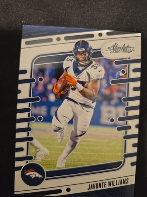 2024 Panini Absolute Football #31 Javonte Williams — front