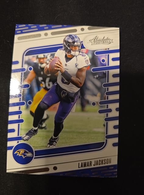 2024 Panini Absolute Football #9 Lamar Jackson — front