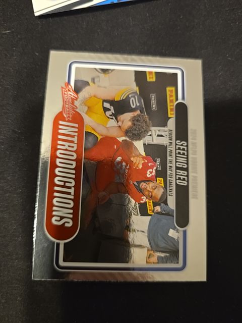2024 Panini Absolute Introductions #I-TBN Trey Benson — front