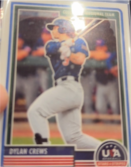2023 Panini Stars & Stripes USA Baseball #64 Dylan Crews — front