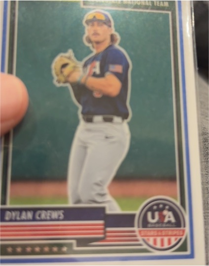 2023 Panini Stars & Stripes #86 Dylan Crews USA Collegiate National Team — front