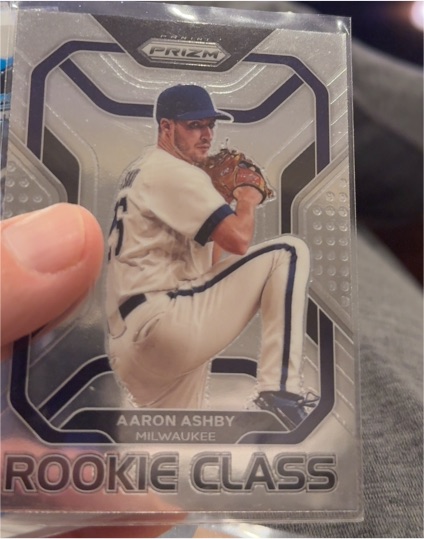 2022 Panini Prizm #RC-19 Aaron Ashby Rookie Class — front