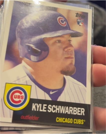 2016 Topps Archives #25 Kyle Schwarber Rookie Card — front