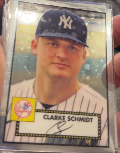 2021 Topps Chrome Platinum Anniversary #10 Clarke Schmidt — front